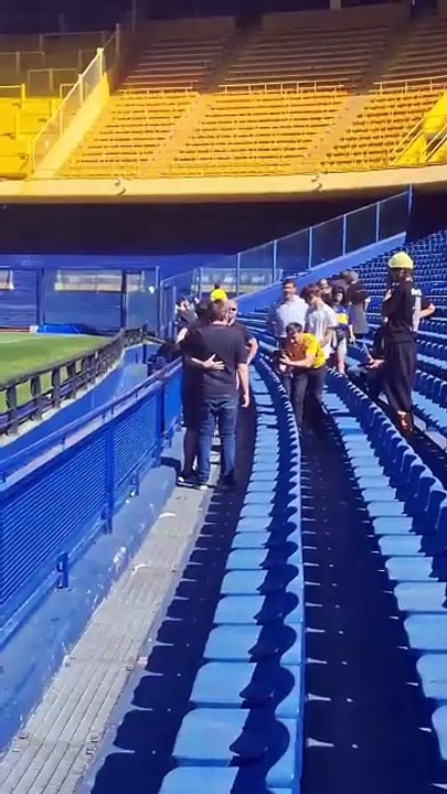 Noel Gallagher, de visita en la Bombonera