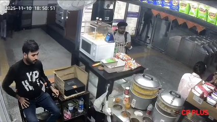 Video: CCTV shows shockwaves from Red Fort blast shaking ground 40 feet below