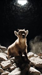 Baby ibex slips into well and rescued #kindness #facts #cute