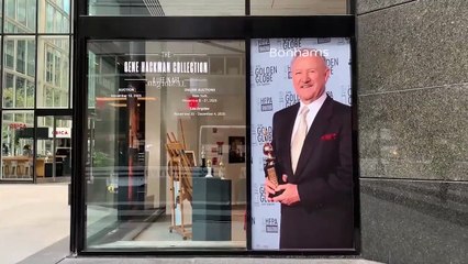 Pinturas codiciadas y Globos de Oro a subasta el patrimonio de Gene Hackman en Nueva York