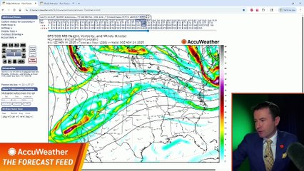 Stormy forecast ahead for the week of Thanksgiving