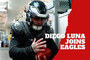 USMNT Diego Luna gears up for the Philadelphia Eagles