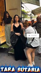 Bollywood Actress Tara Sutaria Black Beauty's 🥰