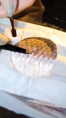 Incredible earrings made of fish scales