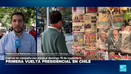 Informe desde Santiago: rige el silencio electoral en Chile de cara a los comicios presidenciales