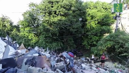 Moradores de barrio Cuba de Arroyo Hondo II denuncia desalojo violento y sin previo aviso