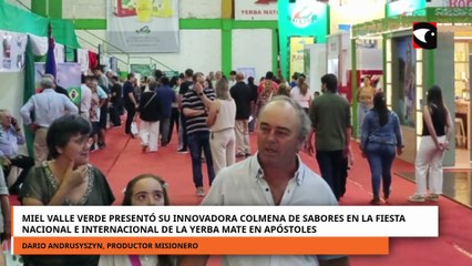 Miel Valle Verde presentó su innovadora colmena de sabores en la Fiesta Nacional e Internacional de