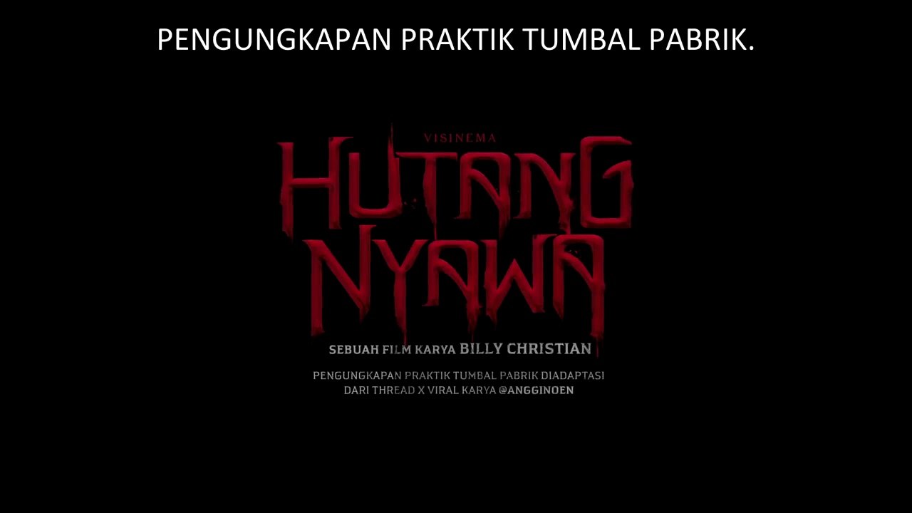 Hutang Nyawa (2025) Film Horor Full Movie