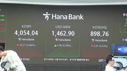'미국발 한파'에 코스피 4,000선 초반까지 밀려 / YTN