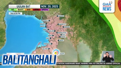 PAGASA - Easterlies, nagbubuhos ng pulo-pulong ulan sa Metro Manila ngayong araw | Balitanghali
