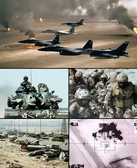 Operation Desert Storm to liberate Kuwait and eliminate Iraq's military capabilitie