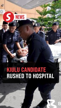 Sabah polls: PKS candidate Dusi Gingging faints during nominations