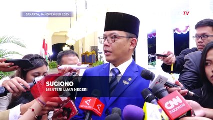 [FULL] Menlu Sugiono Bicara soal Pertemuan Prabowo-Raja Yordania: Keduanya Sahabat Sejak Muda