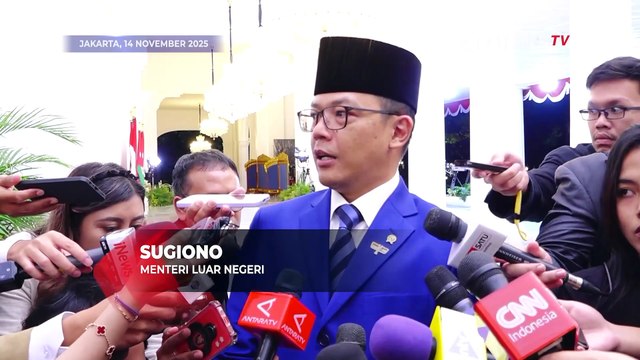 [FULL] Menlu Sugiono Bicara soal Pertemuan Prabowo-Raja Yordania: Keduanya Sahabat Sejak Muda