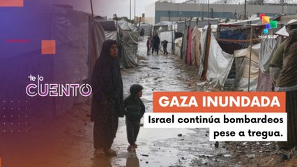 Te Lo Cuento 14-11-25 Tormenta invernal afecta campamentos de 900 mil desplazados palestinos