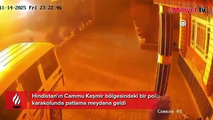 Hindistan'da karakolda şiddetli patlama! Can kaybı ve yaralılar var