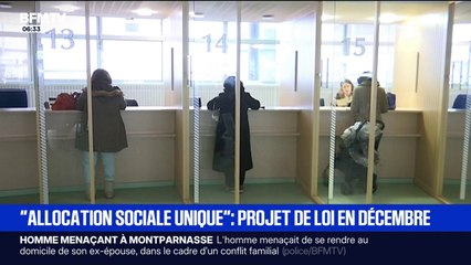 Un projet de loi déposé en décembre pour la mise en place d'une "allocation sociale unique"