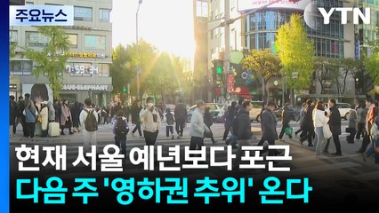 [날씨] 단풍 가득한 경복궁...다음 주 '영하권 추위' 온다 / YTN