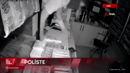 Ankara’da 3 farklı iş yerinden para ve sigara çalan şüpheliler yakalandı