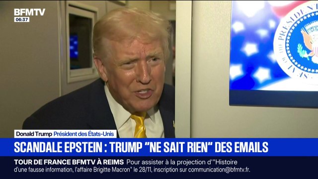 Affaire Epstein: Donald Trump contre-attaque et cible Bill Clinton