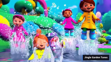 Rain, Rain, Dance Away! 🌧️🌈 _ Fun Kids Song with Cartoon Dance Animation