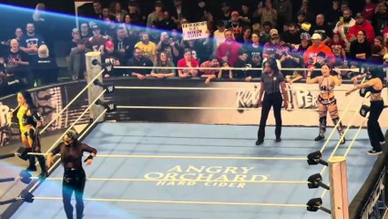 Iyo Sky w/ Rhea Ripley vs Roxanne Perez w/ Raquel Rodriguez Dark Match - WWE Smackdown 11/14/2025