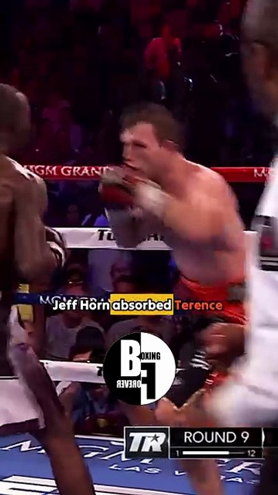Terence Crawford's left hook SENDS Jeff Horn CRASHING to the CANVAS!