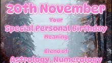 20 November 🌟 Timeless Birthday Messages !