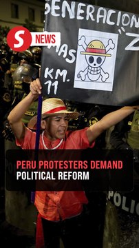 Peru protesters demand political reform to address insecurity and corruption