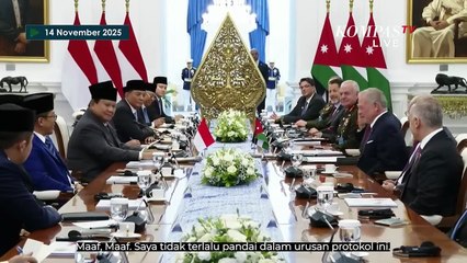 Raja Yordania Cerita Momen Kenalkan Prabowo ke Ayahnya: He is My Brother