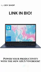 ASUS Vivobook 14" Blue Laptop: Speed & Style on a Budget! #ASUS #Vivobook #Laptop #Tech #usa