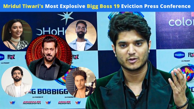 Bigg Boss 19: Mridul Tiwari's Most Explosive Eviction Press Conference | Salman Khan | #biggboss