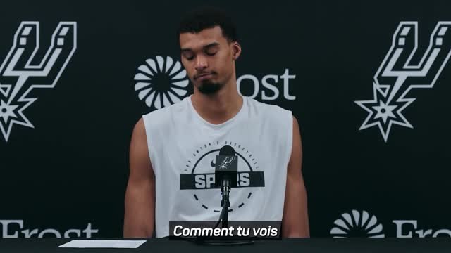 Spurs - Wembanyama : Draymond était tout silencieux après que je lui ai dunké dessus