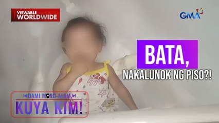 Bata, nakalunok ng piso?! | Dami Mong Alam, Kuya Kim!