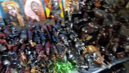 大阪関西万博閉幕１か月後にセール？南港でアフリカン・アート・マーケットの状況