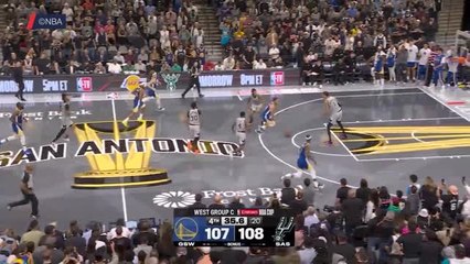 Spurs - Wembanyama stoppe Butler dans le money time