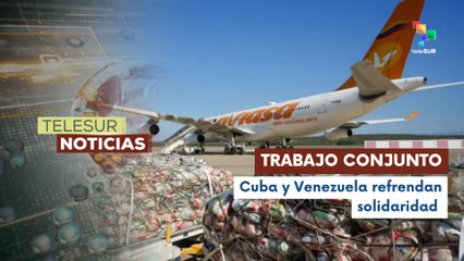 Pdte. Díaz-Canel agradece la ayuda humanitaria de Venezuela