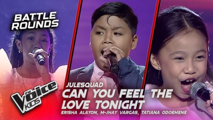 The Voice Kids Philippines: JuleSquad's MAGICAL performance of 'Can You Feel The Love Tonight'! | Battle Rounds