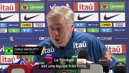 Ancelotti : "Ce Sénégal peut être une des surprises de la Coupe du monde"