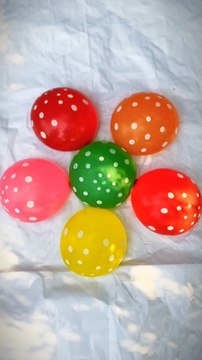 Big Water Balloons Popping Reverses Satisfying