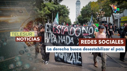 En México se espera que se realice una manifestación la cual fue impulsada por grupos de derecha