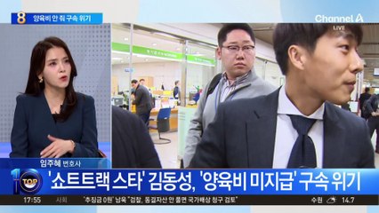 ‘쇼트트랙 스타’ 김동성, ‘양육비 미지급’ 구속 위기
