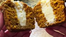 Have you tried Pumpkin cream cheese muffins🧡🍂☕️