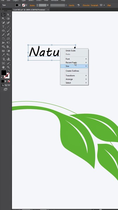 How to make circular text part 2.