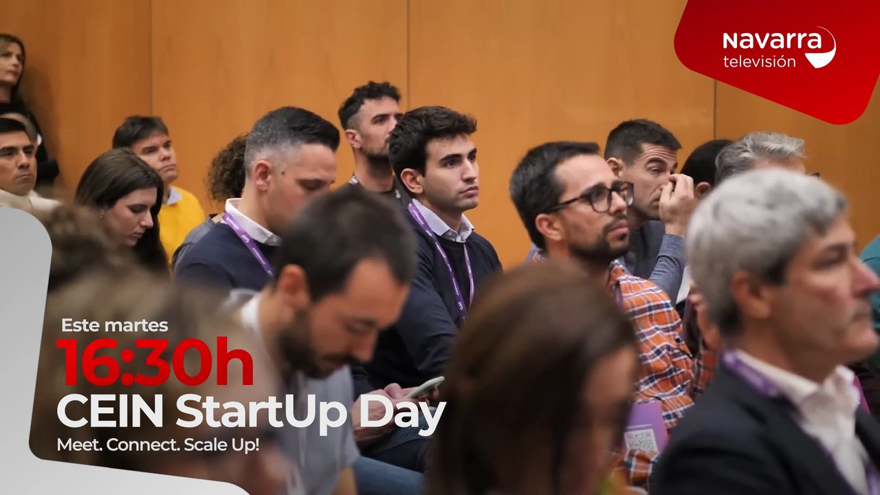 Programa especial CEIN Start Up Day el martes en Navarra Televisión, a las 16:30 horas