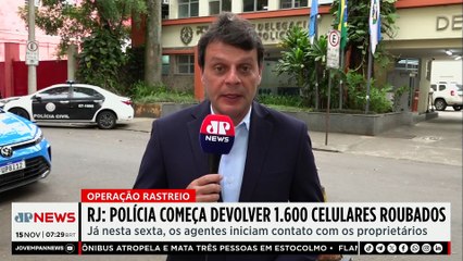 Polícia começa a devolver 1.600 celulares roubados no RJ