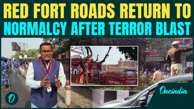 VIDEO: One India Visits Red Fort Blast Site 5 Days Later | Roads Reopen After Security Lockdown