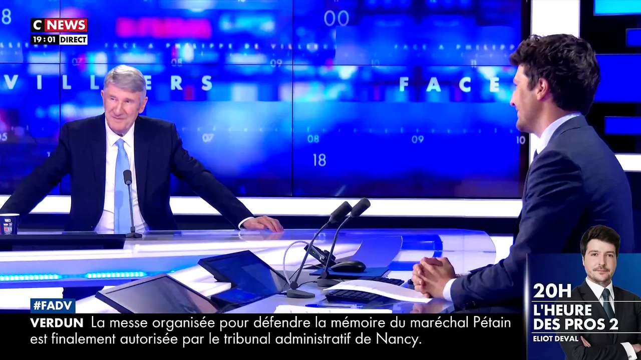 Philippe de Villiers s'exprime sur la libération de Boualem Sensal sur CNews avec Eliot Deval