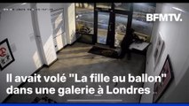 Un homme condamné à 13 mois de prison pour le vol d'un Banksy dans une galerie à Londres en 2024