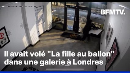 Un homme condamné à 13 mois de prison pour le vol d'un Banksy dans une galerie à Londres en 2024